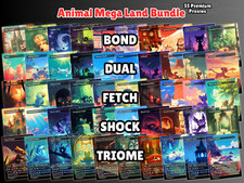 Animal Theme Land Pack MTG EDH