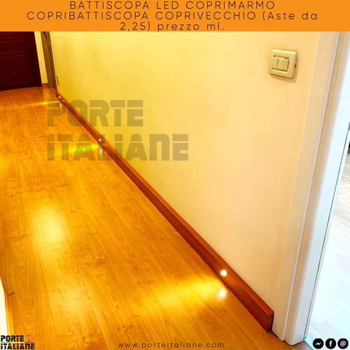 Battiscopa led coprimarmo - battiscopa,
