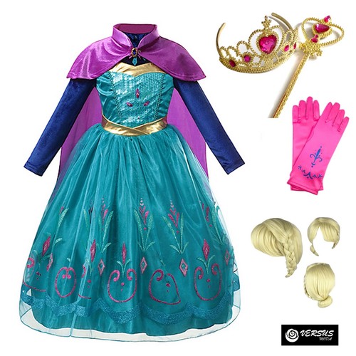 Frozen vestito carnevale elsa - carnevale,