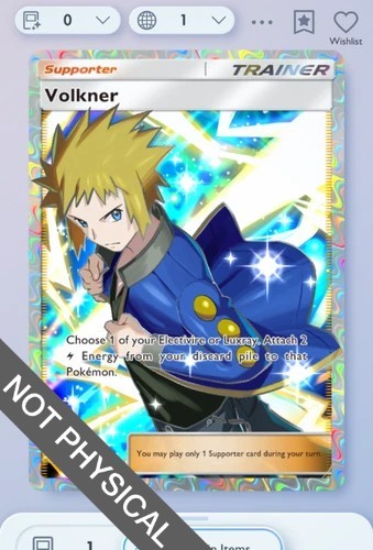 Pokemon tcg pocket volkner - pocket,