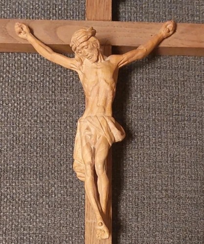 Antico crocifisso 19 cm - crocifisso,
