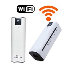 Modem Router WiFi 4G Portatile con SIM e Power Bank 2200mAh  Hotspot Mobile