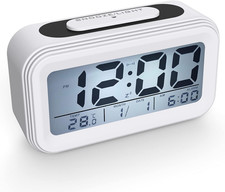 Sveglia Digitale, Sveglie Da Comodino Batteria per Bambini Adulti, Orologio Digi