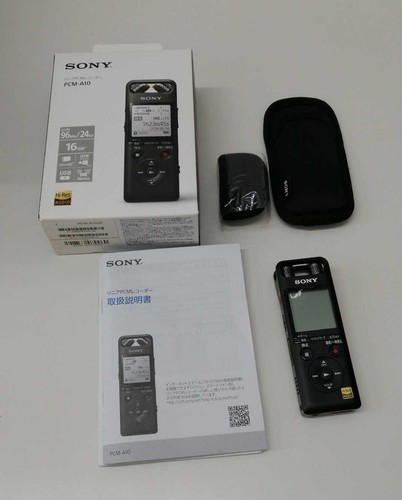 Sony pcm a10 registratore - sony, pcm-a10