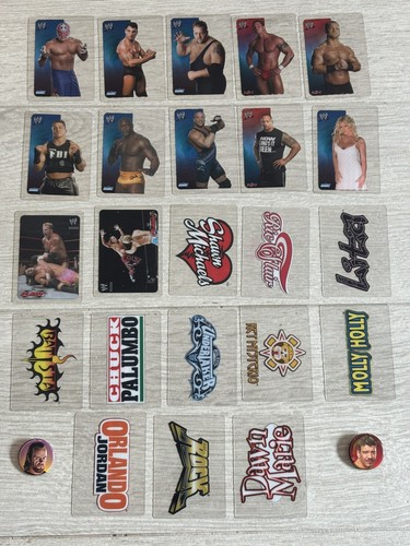 Lotto lamincards wwe - wwe, +
