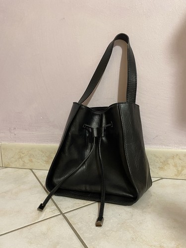 Borsa nera pelle - nera,