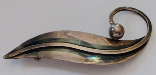 Spilla vintage argento