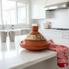 Tajine M 22 cm in Terracotta