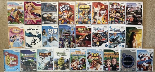 Nintendo wii games you pick - nintendo,