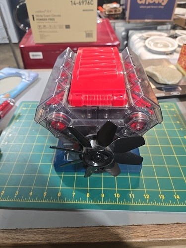 Kit modellino motore - motore, v8
