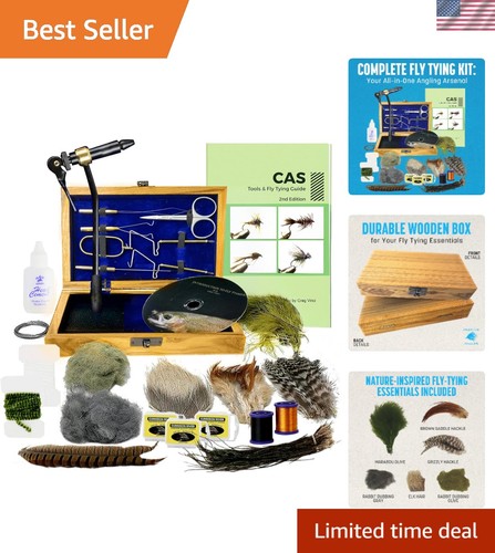 All one fly tying kit - all-in-one,