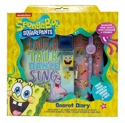 Set diario segreto - set, spongebob