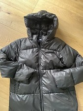 Piumino donna Premaman Marca Prenatal Nero Taglia M Con Cerniere Espandibili