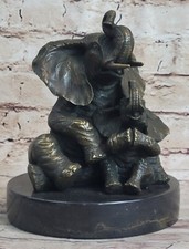 100 reale bronzo elefante e - bronzo,