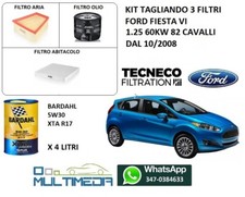 KIT TAGLIANDO FILTRI + OLIO