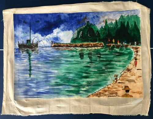 Dipinto originale scena di - scena,