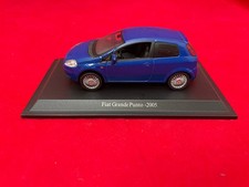 Fiat Grande Punto 2005 scala 1:43 colore azzurro, usato (f104)