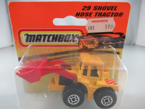 Trattore matchbox con pala - matchbox,
