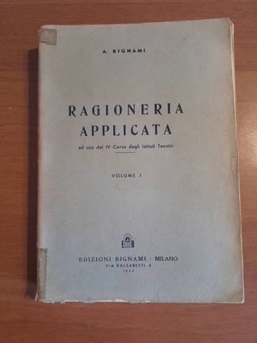 Ragioneria applicata bignami - ragioneria, applicata-a.bignami