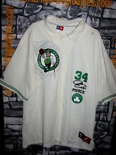Vintage Boston Celtic Pierce #34  NBA basketball basket  embroidery jacket '80s 