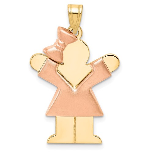 Ciondolo charm ragazza - ciondolo,