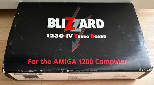Blizzard 1230 con scheda - blizzard,