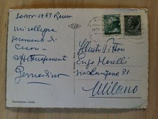 BERNARDINO PALAZZI  / cartolina autografa per ENZO MORELLI - 1963