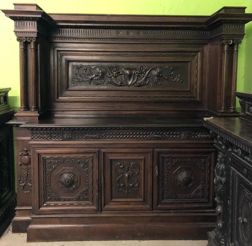 Credenza antica legno - credenza,