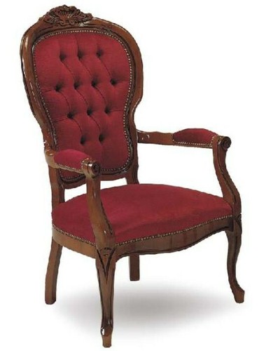 Poltrona fusto legno - poltrona, c/fusto