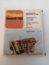 Trebbiatrice Westfalia 1950 Kit Preiser 911 Diorama 1/87 H0-A11
