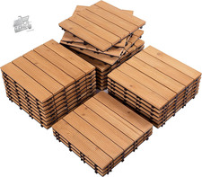 Outdoor tiles 30x30 cm wood