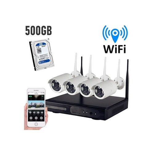 Kit videosorveglianza hd - kit, +