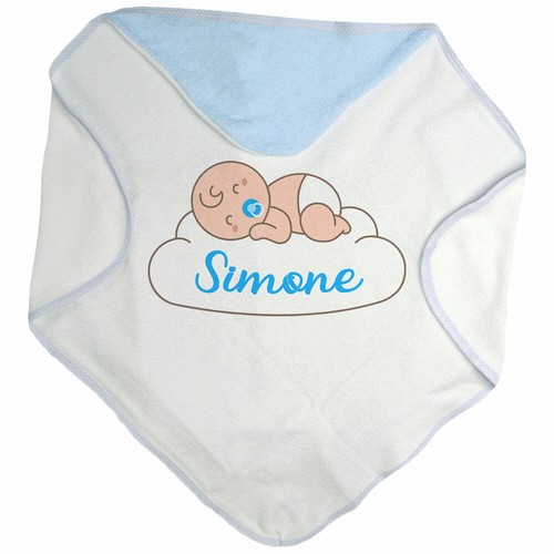 Accappatoio triangolo neonato