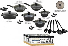 BATTERIA DI PENTOLE 25 PEZZI