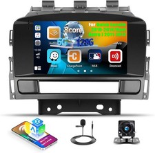 Autoradio 6+128GB Android 15 CarPlay per Opel Astra J GTC WIFI RDS GPS + fotocamera