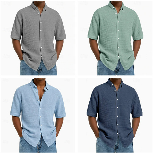 Camicia uomo manica corta