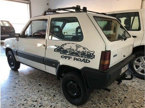 Coppia adesivi fiat - fiat, panda