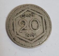 1° MONETA 20 CENTESIMI ESAGONO 1919 REGNO D'ITALIA 1/17