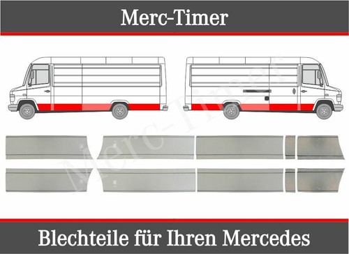 Mercedes vario 1996 - 1996-13, set