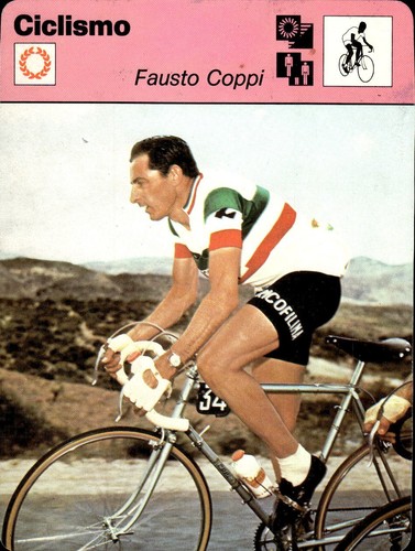 Cartolina ciclismo fausto - cartolina,