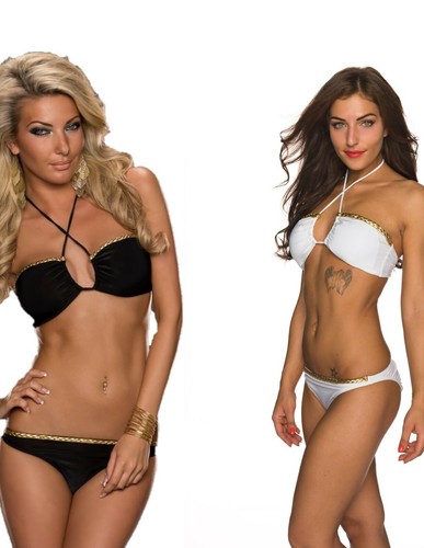 Set bikini top slip - collo, push