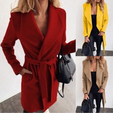 Donna Lungo Spolverino Giacca