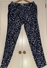Pantaloni REBECCA TAYLOR blu