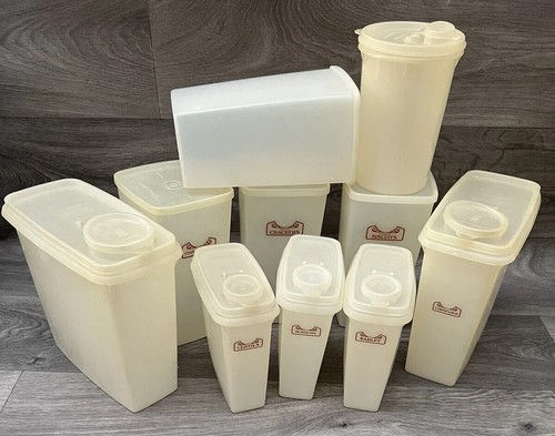 Vintage tupperware clear - x,