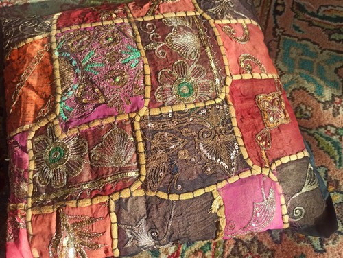 Cuscino etnico patchwork - etnico,