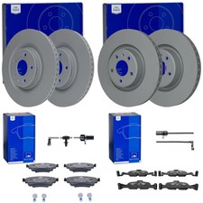 ATE Dischi Freno + Pastiglie Anteriori + Posteriore Adatto A per Audi Q5 Fy Auch