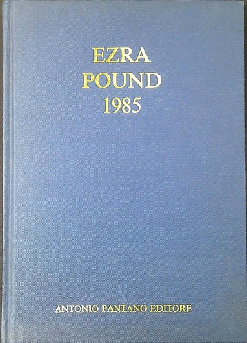 Ezra pound 1985 - ezra, ad