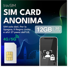 SIM Anonima Già Attiva | 12
