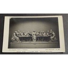 Cartolina XVIII Esposiz. Intern. di Venezia - Minerbi Arrigo - L'Ultima Cena
