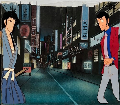 Lupin anime cel - anime, tavola